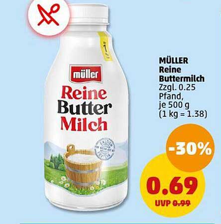 MÜLLER Reine Buttermilch