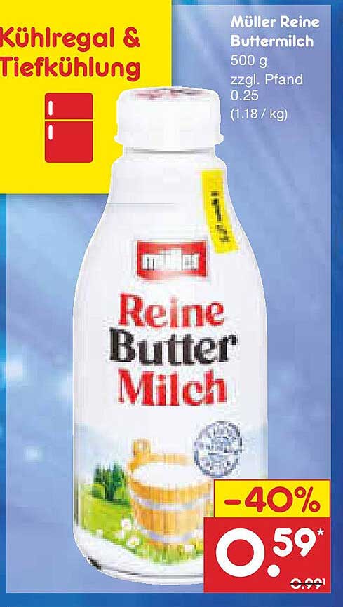 Müller Reine Buttermilch