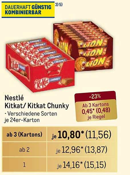 Nestlé Kitkat/ Kitkat Chunky