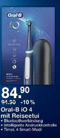 Oral-B iO 4 mit Reisetui