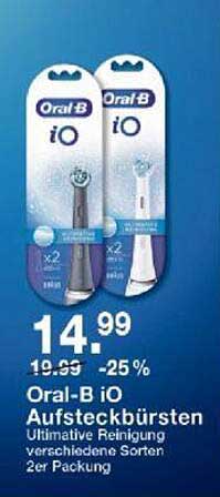 Oral-B iO Aufsteckbürsten