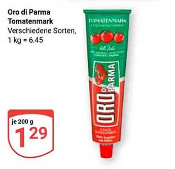 Oro di Parma Tomatenmark