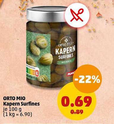 ORTO MIO Kapern Surfines