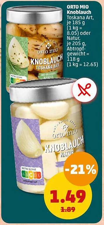 ORTO MIO Knoblauch