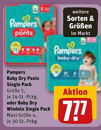 Pampers Baby Dry Pants Single Pack