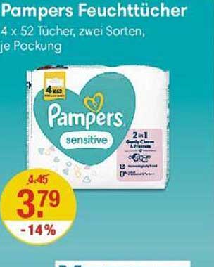 Pampers Feuchttücher