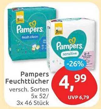 Pampers Feuchttücher