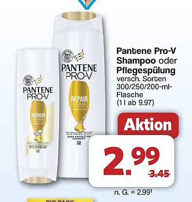 Pantene Pro-V Shampoo oder Pflege-spülung