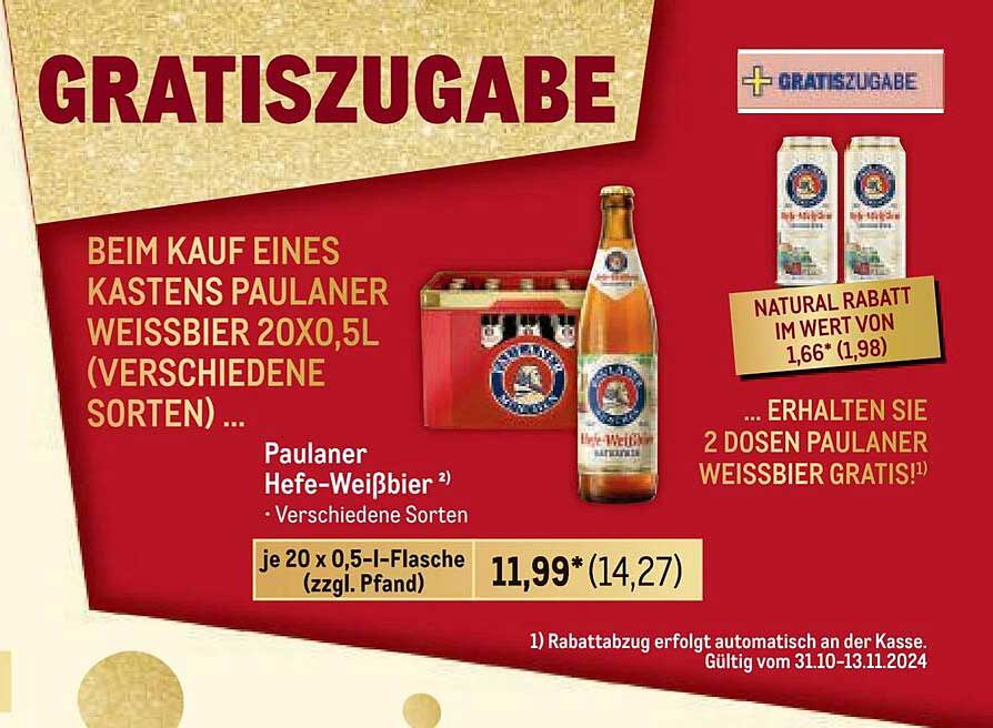 Paulaner Hefe-Weißbier