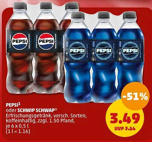 PEPSI oder SCHWIP SCHWAP