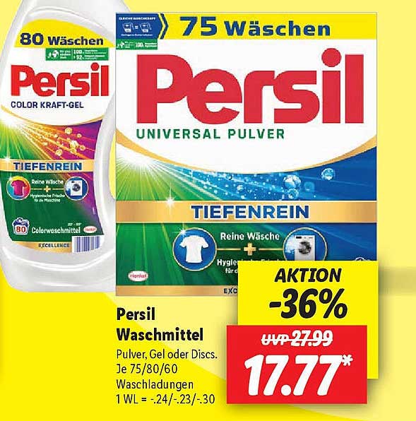 Persil Waschmittel