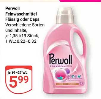 Perwoll Feinwaschmittel