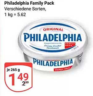 Philadelphia Family Pack