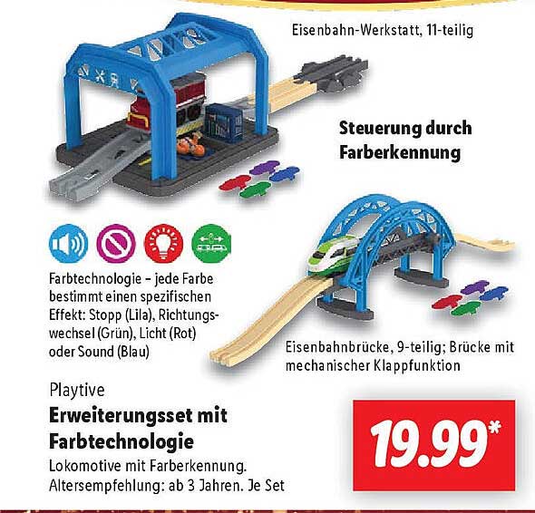 Playtive Erweiterungsset mit Farbtechnologie