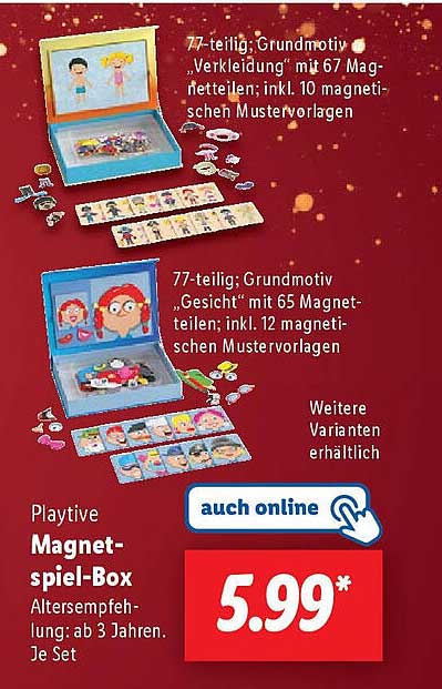 Playtive Magnetspiel-Box