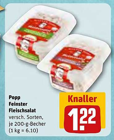 Popp Feinster Fleischsalat