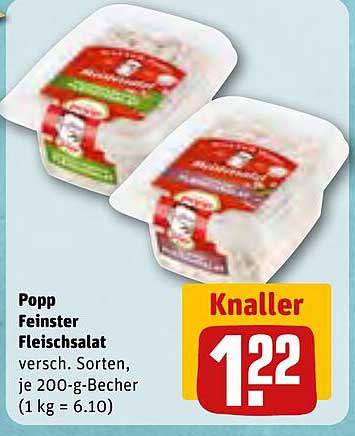 Popp Feinster Fleischsalat