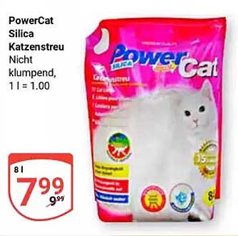 PowerCat Silica Katzenstreu