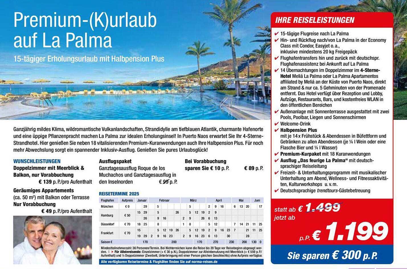 Premium-(K)urlaub auf La Palma