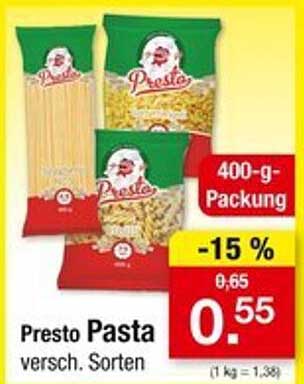 Presto Pasta