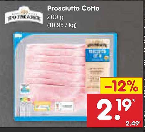 Prosciutto Cotto