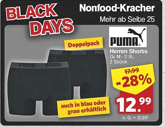 PUMA Herren Shorts