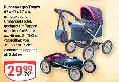 Puppenwagen Trendy