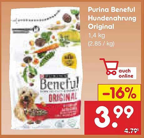 Purina Beneful Hundenahrung Original