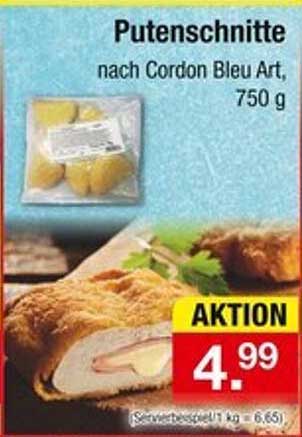 Putenschnitte nach Cordon Bleu Art