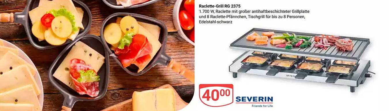 Raclette-Grill RG 2375