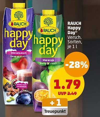 RAUCH Happy Day® Versch. Sorten, je 1 l