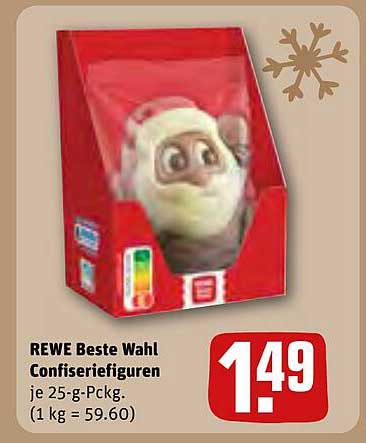 REWE Beste Wahl Confiseriefiguren