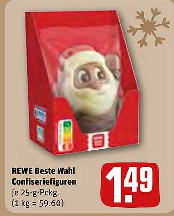 REWE Beste Wahl Confiseriefiguren