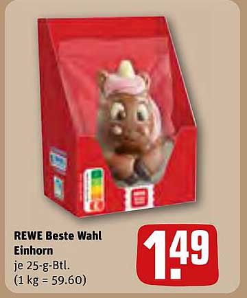 REWE Beste Wahl Einhorn