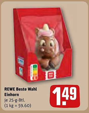 REWE Beste Wahl Einhorn