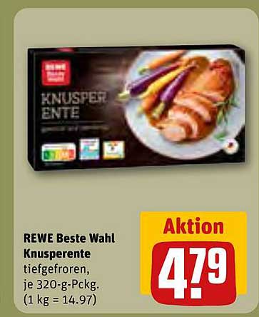 REWE Beste Wahl Knusperente