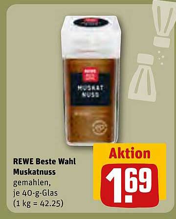 REWE Beste Wahl Muskatnuss