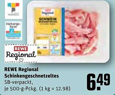 REWE Regional Schinkengeschnetzeltes