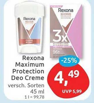 Rexona Maximum Protection Deo Creme