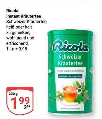 Ricola Instant Kräutertee