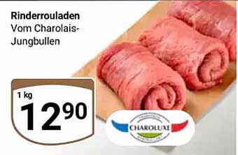 Rinderrouladen Vom Charolais-Jungbullen