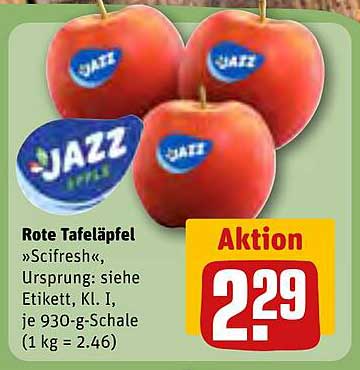 Rote Tafeläpfel »Scifresh«