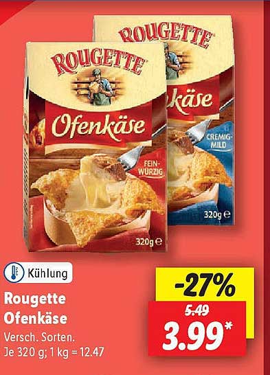 Rougette Ofenkäse