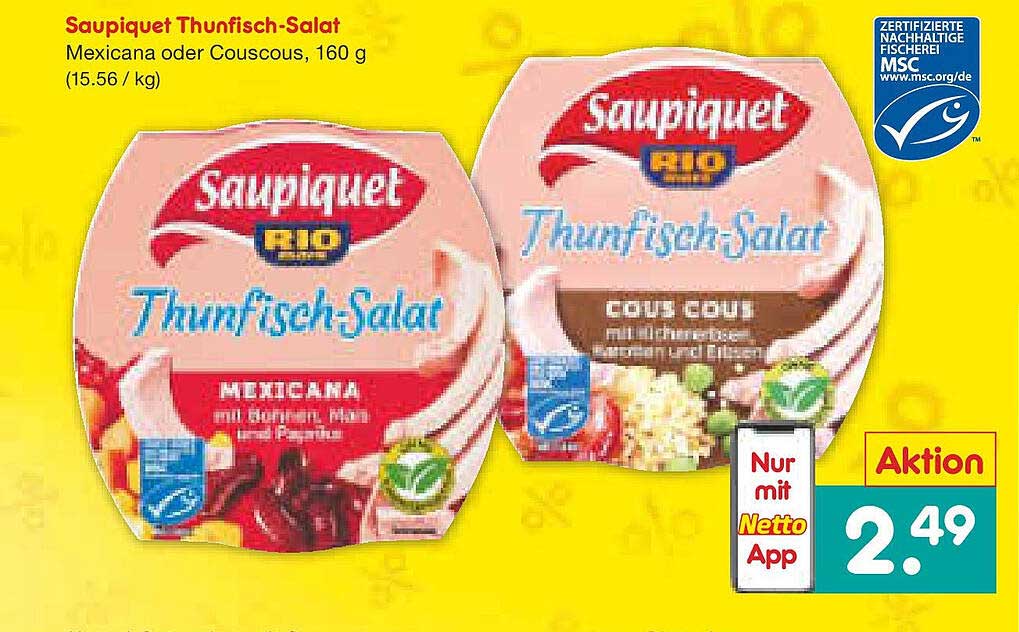 Saupiquet Thunfisch-Salat