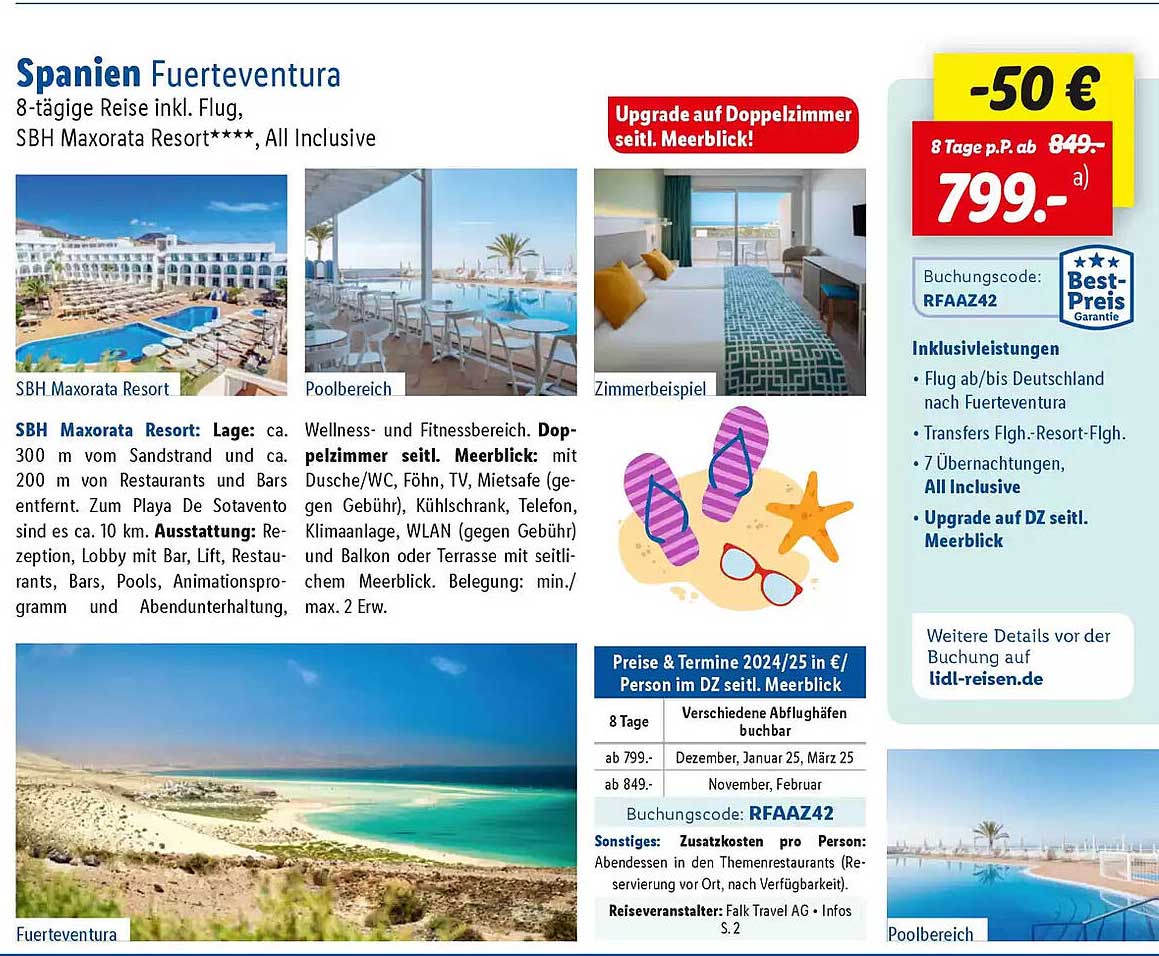 SBH Maxorata Resort****, All Inclusive