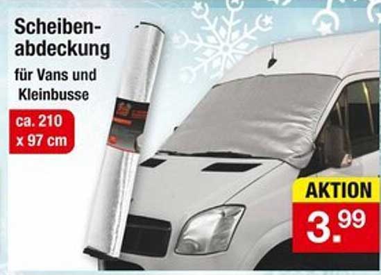 Scheibenabdeckung für Vans und Kleinbusse