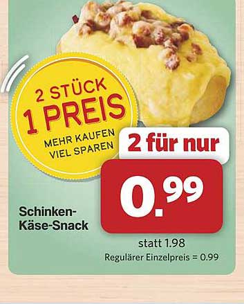 Schinken-Käse-Snack