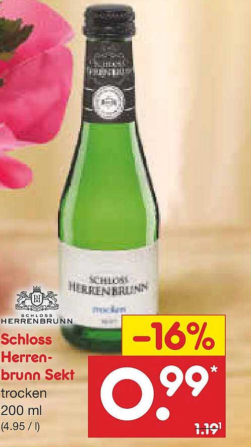 Schloss Herrenbrunn Sekt trocken