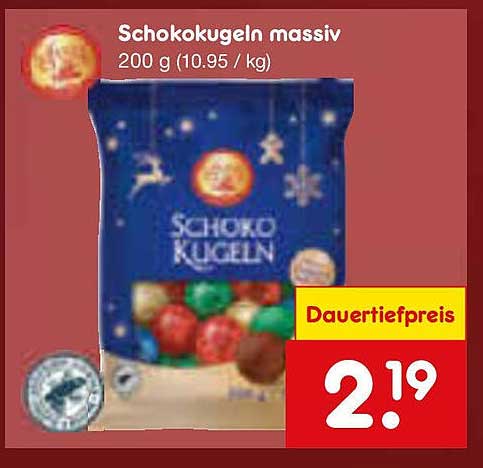 Schokokugeln massiv