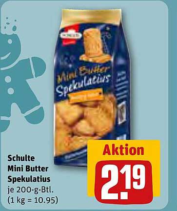 Schulte Mini Butter Spekulatius